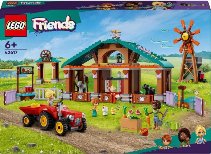 LEGO FRIENDS Útulek pro zvířátka z farmy 42617 STAVEBNICE