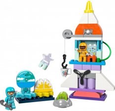 LEGO DUPLO Vesmírné dobrodružství s raketoplánem 3v1 10422 STAVEBNICE