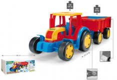 WADER GIGANT traktor s vlekem 66100 na písek