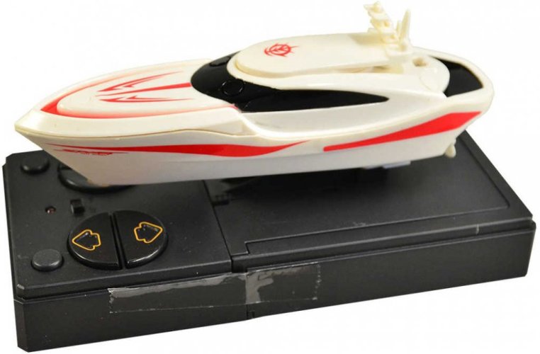 RC Loď jachta na vysílačku 2,4GHz na baterie USB nabíjení 2 barvy