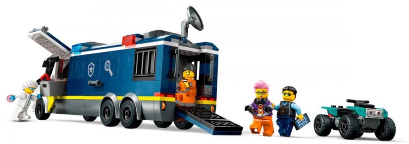 LEGO CITY Mobilní kriminalistická laboratoř policistů 60418 STAVEBNICE