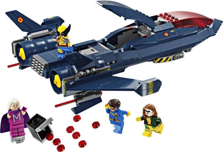 LEGO MARVEL Tryskáč X-Men X-Jet 76281 STAVEBNICE