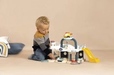 SMOBY Little Smoby Multigaráž baby herní set s výtahem a autíčkem plast