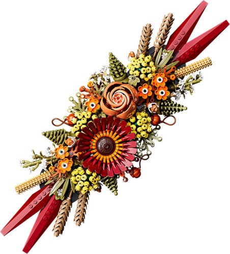 LEGO ICONS Dekorace ze sušených květů 10314 STAVEBNICE
