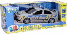 RC Auto osobní policejní 23cm na vysílačku 27MHz na baterie česká policie CZ 1:20
